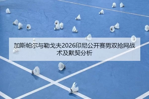 加斯帕尔与勒戈夫2026印尼公开赛男双抢网战术及默契分析